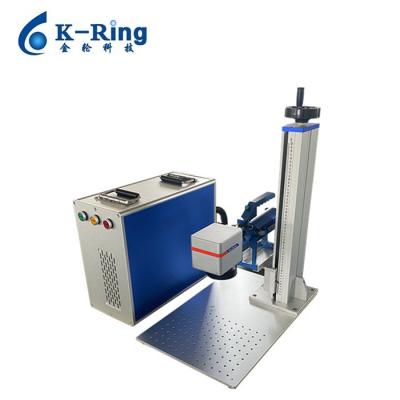 China Laser Marking Portable Bottle Labels Pet Scanner Ruler Integrated Rion Laser Spotting Welding Machine On Ceramic Jeans Stainless Steel For Sto for sale