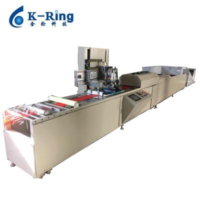 China Advertising company tapes automatic silkscreen printing machine for sale