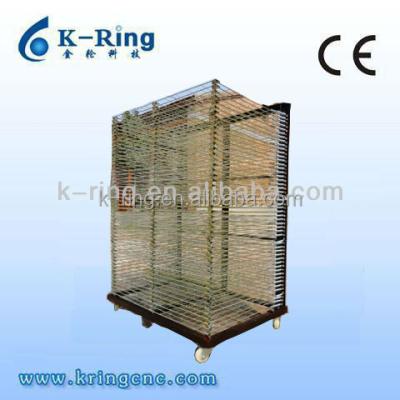 China Printing Shops Silk Screen Printing Drying Racks for sale