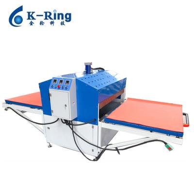 China Building material shops logo label heat rosin automatic pneumatic large size press printing machine for sale