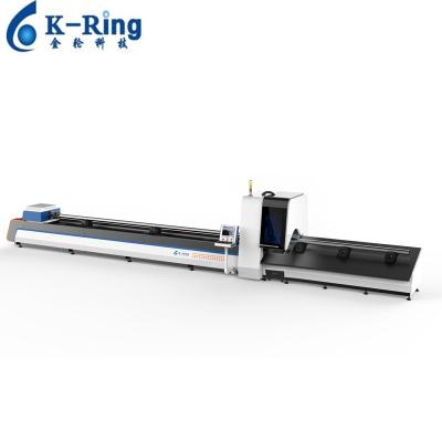 China 1KW Laser Cutter 0.50mm To 12 Mm GI S.S Cutter Fiber Laser Pipe Cutting Metal Cutting Machine for sale