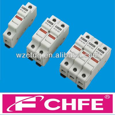 China 10x38 RT18-32 (10x38) Fuse Holders CHFE Cartridge Fuse Holder (CE IEC) for sale