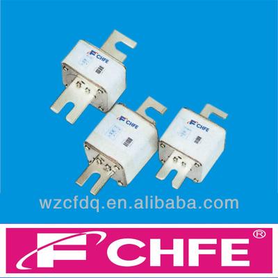 China LOW VOLTAGE 100a HRC*RS6-1 NGT1 FUSE LINK CHFE fuse netting for sale