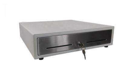 China Automatic POS Stainless Panel POS Classic Metal 24V USB Cash Drawer for sale