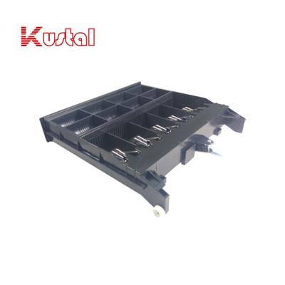 China Micro Switch RJ12 24V POS Plastic Insert Cash Box 410mm Economical Cash Drawer for sale