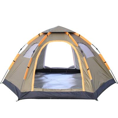 China 2021 Quick Open Waterproof Amazon Amazon 6 Person Family UV Resistant Automatic Outdoor Camping Tent For Fishing for sale