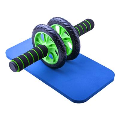 China Wholesale Fitness Equipment PP+PVC+Steel Tube+Foam Gym Exercise Ab Roller Multifunctional Ab Roller Wheel for sale