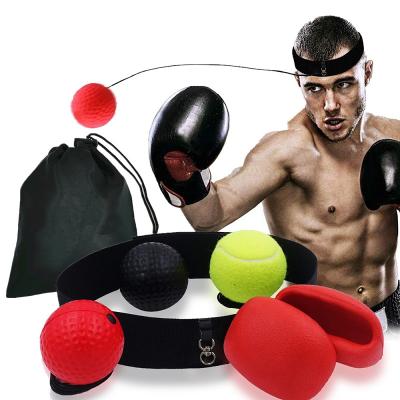 China Eco-friendly Home Training Fitness Exercise Equipment Gym Boxing Reflex Ball for sale