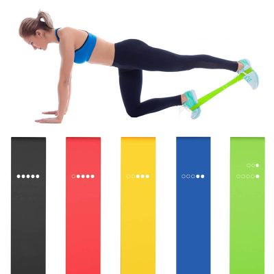 China Gym Exercise Durable Elastic Stretch Resistance Heavy Hip Bands For Legs And Butt for sale