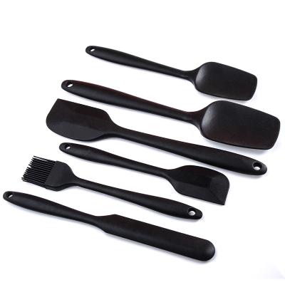 China 6 Piece Amazon Success Viable Silicone Cooking Utensils Kitchen Utensil Baking Set For Home for sale