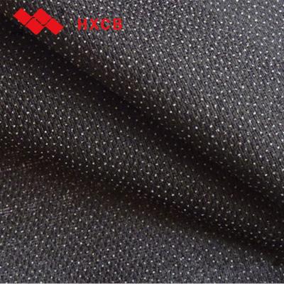 China Polyester Twill Adhesive Double Sided Adhesive Elastic Woven Interlining Fusing Interface for sale