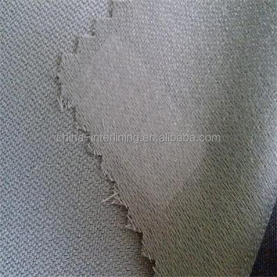 China 100% polyester fusible fabric types lining and inter textiles for sale