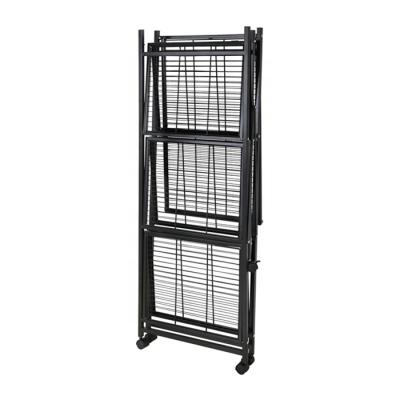 China Multi Functional Corrosion Protection Kitchen Metal 3/4/5 Tier Storage Rack Stands Storage Shelf For Home for sale