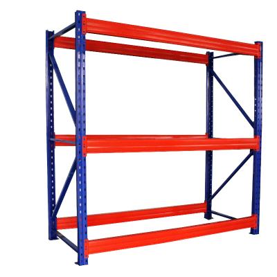 China Metal Rustproof Steel Shelving Storage Shelf Adjustable Pallet Rack Selective Rack for sale