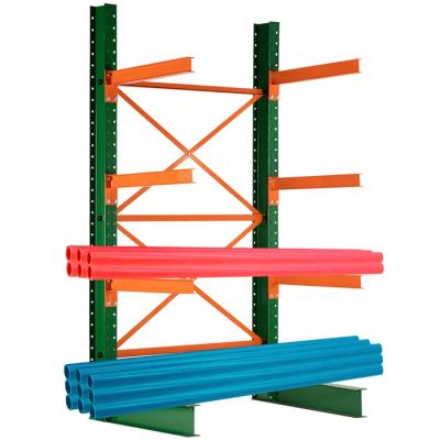 China Heavy Duty Racking Cantilever Double Side Shelves Storage Racks Cantilever Racking For Warehouse for sale