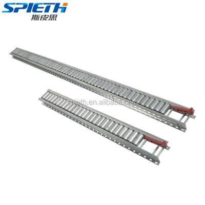 China Warehouse Storage Racking Heavy Duty Flow Rail Roller Track for sale