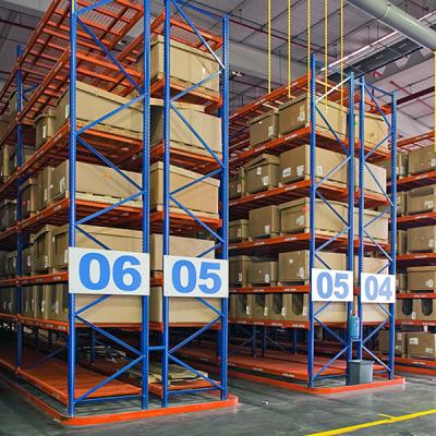 China Corrosion Protection Extra Narrow Aisle Pallet Rack, VNA Shelf, VNA Pallet Shelving for sale