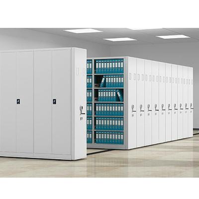 China Eco - Friendly Customized Metal Archive Office Filing Cabinet Mobile Shelving for sale