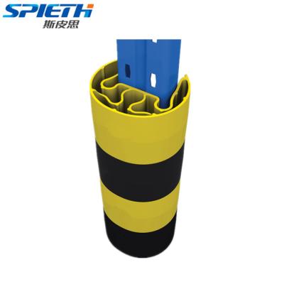 China Straight Guard Protector, Pallet Rack Corner Column HDPE Straight Rack Protector Plastic Protector for sale