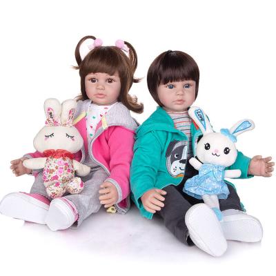 China Toy New Hot Product Twins Soft Handmade Silicone Baby Reborn Dolls for sale