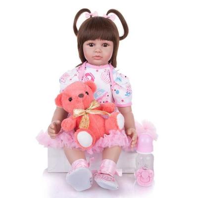 China Baby 2021 New - Princess Soft Rubber Reborn Doll Handmade Toy Factory Direct Sales for sale