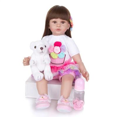 China Exquisite Vinyl Princess Style Reborn Baby Dolls Toy KEIUMI 60cm Soft Silicone Soft Toys for sale