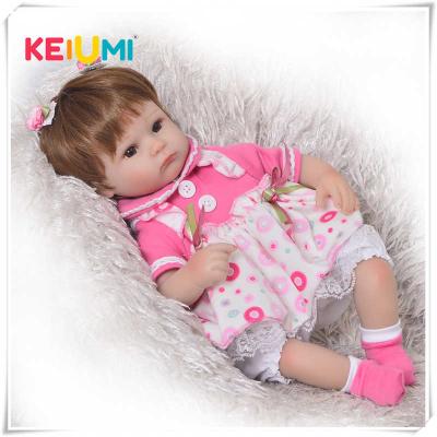 China Princess Babies Doll Toy Soft Silicone Realistic Girl Inch 42Cm Reborn Baby Alive Soft Toy Hot Sale 17 - Doll for sale