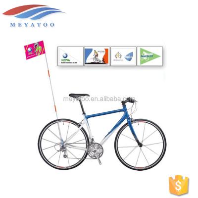 China Custom Wholesale Cheap Feather Advertising Bicycle Bike Flag STEERING WHEEL for sale