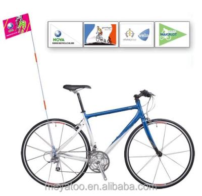 China Customized Flag PVC Bike STEERING WHEEL, Bicycle Flag for sale