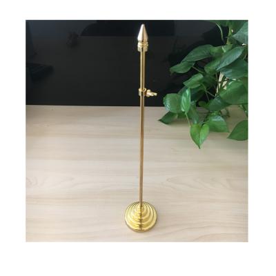 China China Gold Cheap Flagpole Table Flag Hot Sale FLYING Stand for sale