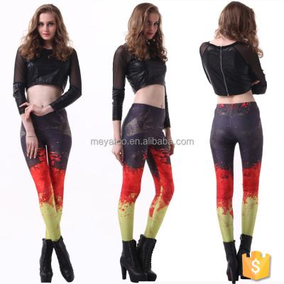 China Wholesale Custom Made Sexy Girls PICS Girls Photo Antibacterial Hot Sexy Germany Flag Printed Leggings for sale