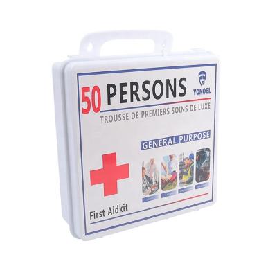 China Home Office Car YONOEL 50 People First Aid Box Wall Mount Box For Industrial Workplace Office en venta