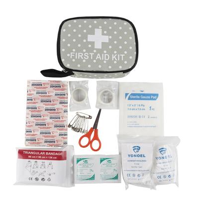 China Mini First Aid Kit Emergency Home Emergency Kit Bag Wholesale Waterproof Portable First Aid Kit For A Medical Gift for sale