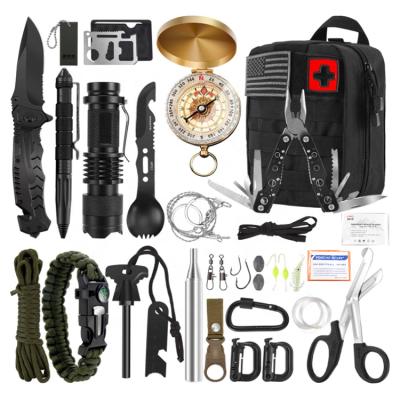 China Gear Tactical Kit Tool Family Survival First Aid Outdoor Camping Survival Kit for Increase Fishing en venta