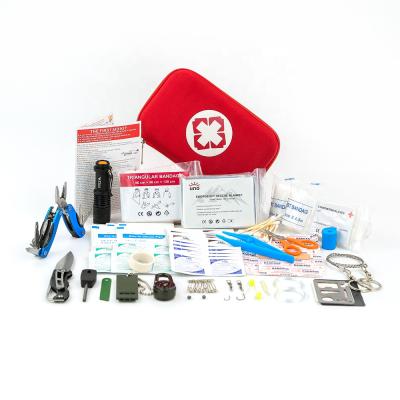 China Survival Bag EVA Waterproof First Aid Kit Head Office Emergency Survival Home Outdoor Camping Medical Kit en venta