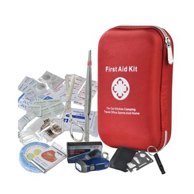 China Outdoor Outdoor Waterproof First Aid Kit With Bag Supplies Medical First Aid Survival First Aid Kit en venta