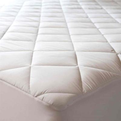 China Crib Mattress Protector Soft Breathable Cotton Quilted Waterproof Fitted 100%Organic Mattress Protector for sale