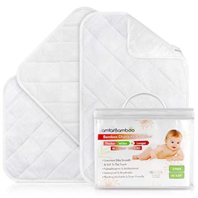 China Reusable and Washable Longer and Wider Waterproof Portable Extra Soft Waterproof Thicker Best Changing Diaper Changing Cover for sale