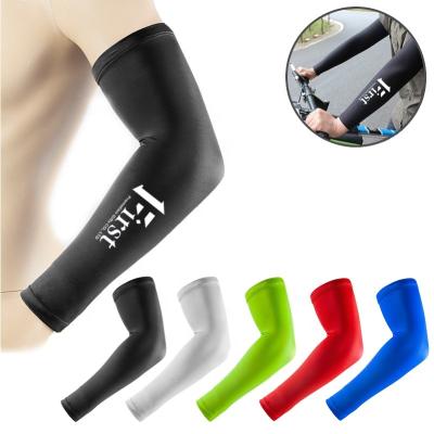 China Breathable Arm Sleeves Custom Outdoor Unisex Sports Anti UV Cool Arm Sleeve Bike Arm Sleeve Wholesale for sale