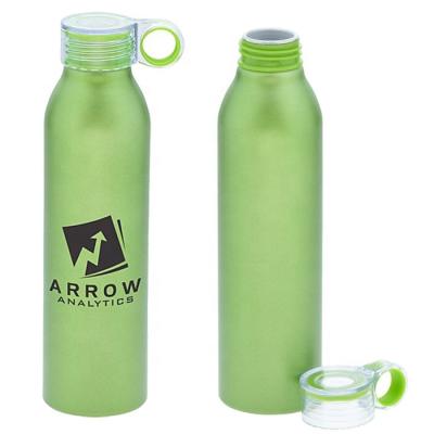 China Sustainable Hot Sale Promotional 22oz Sublimation Aluminum Sport Bottle With Lid for sale