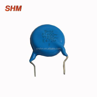 China X1Y1 AC General Purpose Safety Ceramic Capacitor for sale