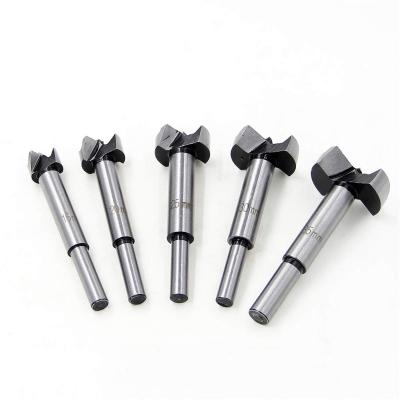 China Woodworking 5pcs Flat Hinge Hinge Woodworking Forstner Drill Bit Woodworking Hole Opener Wing Cutter Tool for sale