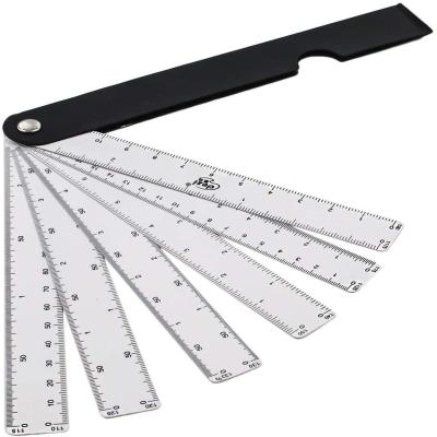 China Multi Design Flexible Helix Ruler Stationery Supplies (4 Pieces, 5 Pieces, 6 Pieces) for sale