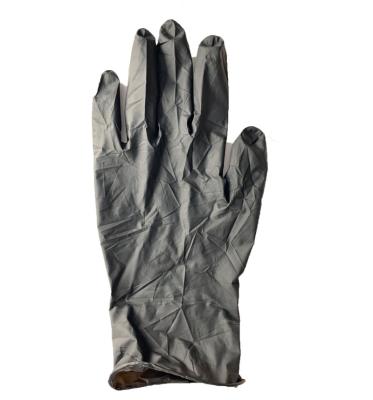 China Black Anti-oil Nitrile Gloves Safety Gloves for sale