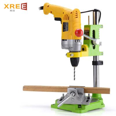 China The bottom of the base high precision electric drill support bench micro drill of the mini multi-function universal drill support bench for sale