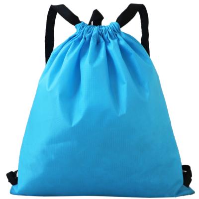 China Promotional Drawstring Bag 210D High Quality Polyester/210T Polyester Drawstring Backpack/Custom Drawstring Backpack for sale