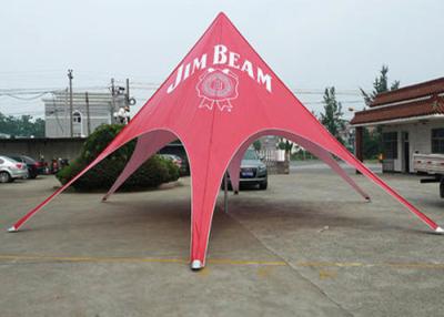 China Red PVC fabric aluminum alloy pole star business event tent outdoor party tent for sale for sale