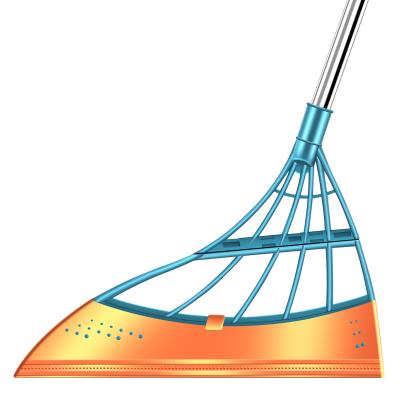 China New Hot Selling Home Magic Clean Dust Remover Hair Broom and Dustpan Cleaning Combination for sale