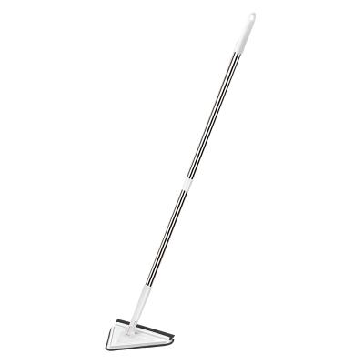 China New Designed Multi-Purpose Sustainable Household Dusting Cleaning Floor Stained Glass Tools White Triangle Broom for sale