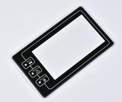 China Home Appliance Grade Display Screen Panel For Electrical Products Front Panel Overlay for sale